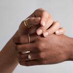 East-West Engagement Ring