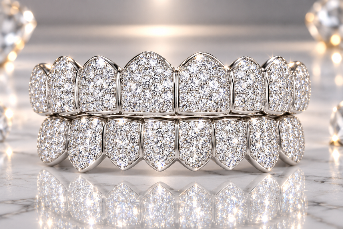 JDWR-067 -  Honeycomb Set Diamond Grillz