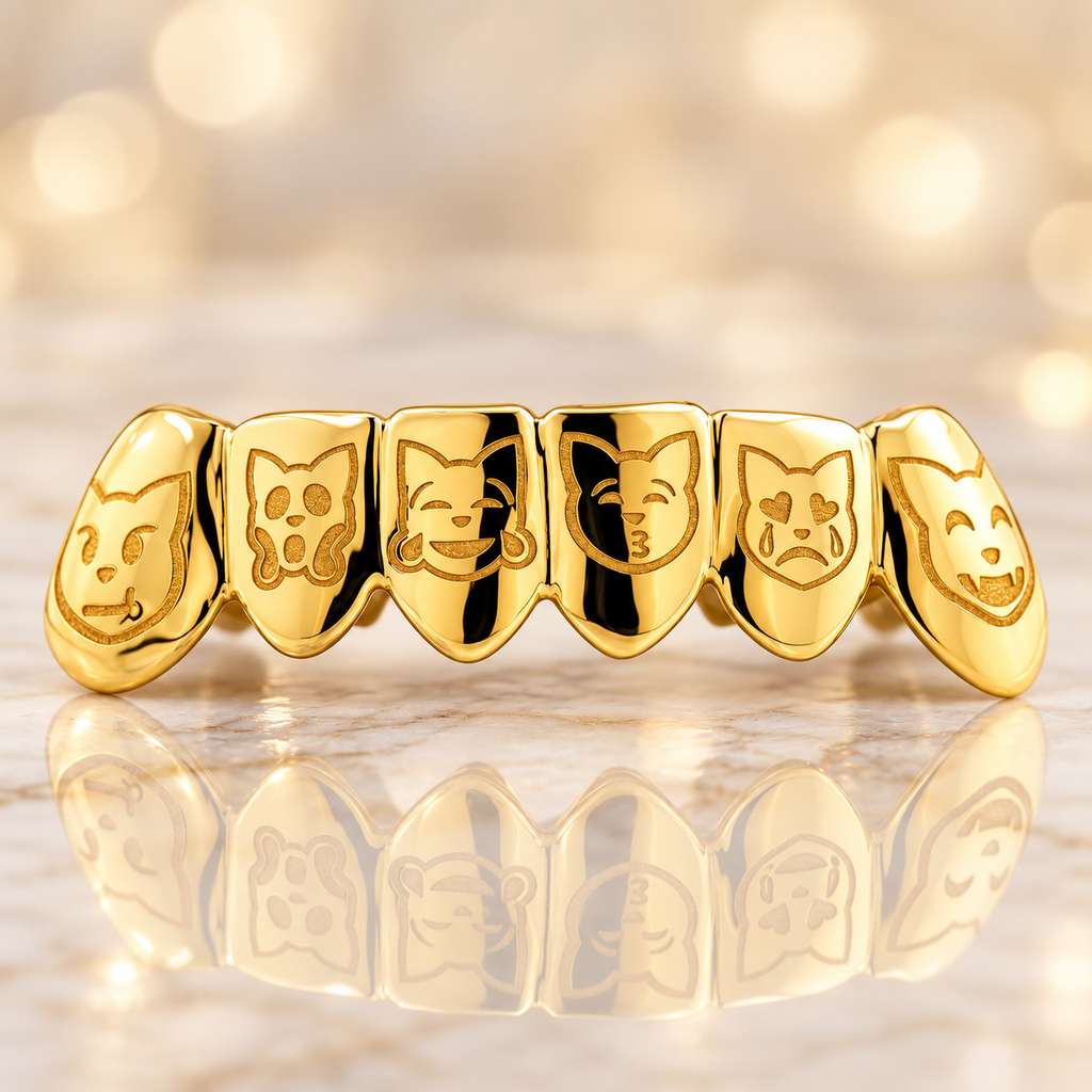 JDWR-ENG005-6 Engraved Teeth