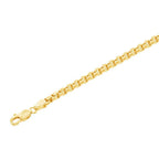 10K Yellow Gold 2.5mm Venetian Round Box Chain 18", 20", 22", 24" - Johnny Dang & Co