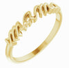 JDTKSP-57739- 14K Mama Ring - Johnny Dang & Co
