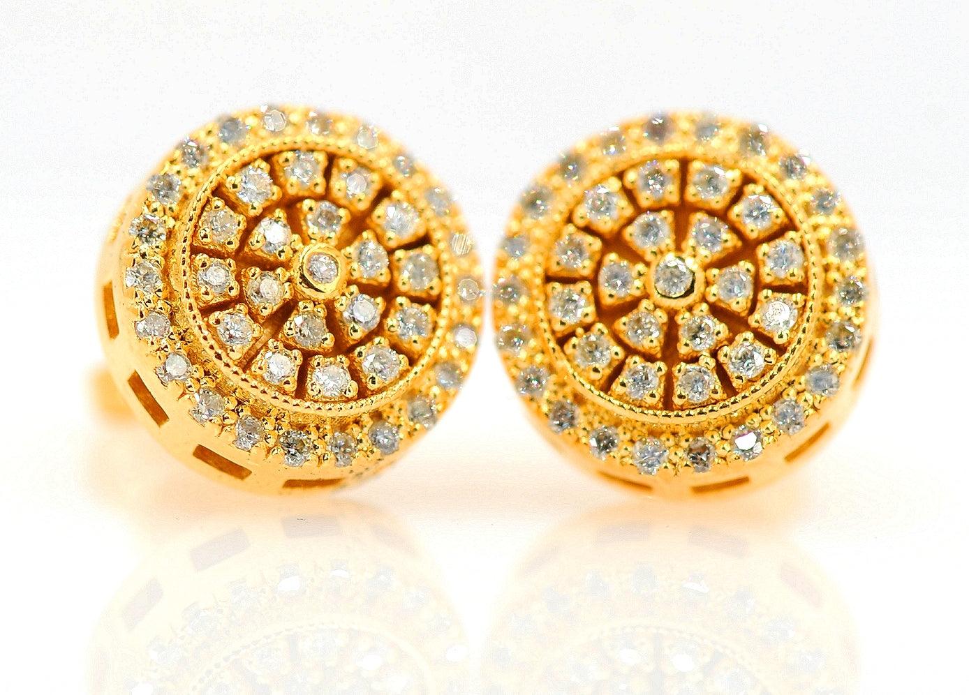 0.50CT Diamond Earrings - Johnny Dang & Co