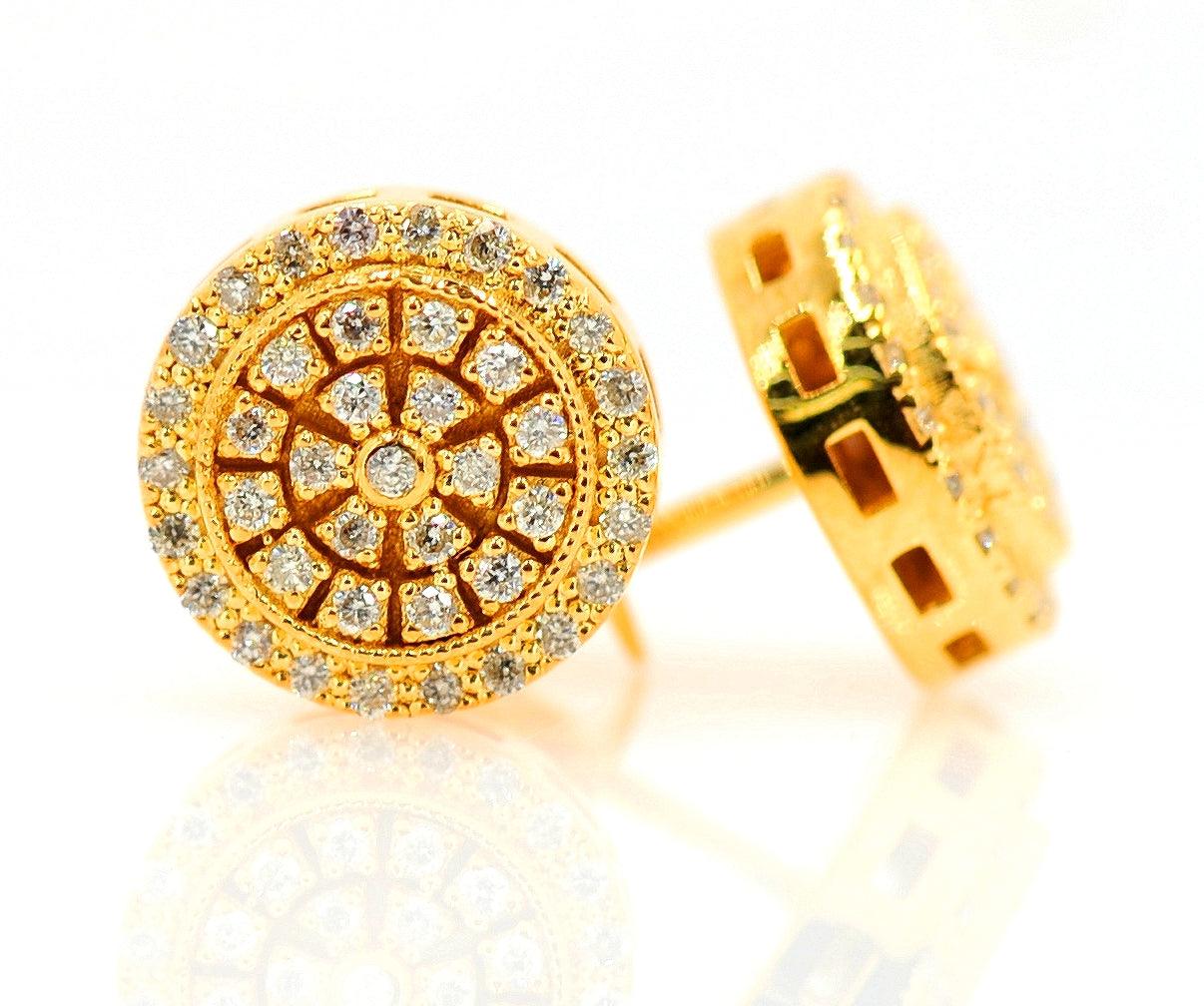 0.50CT Diamond Earrings - Johnny Dang & Co