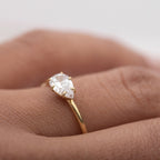 East-West Engagement Ring