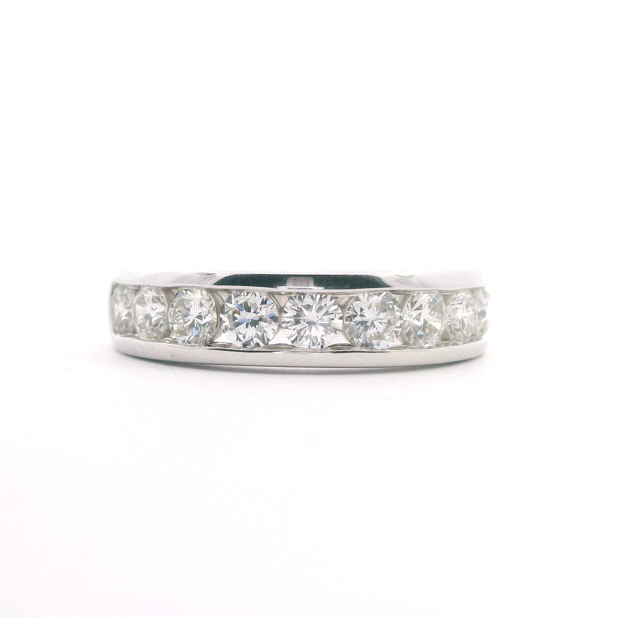14K Men's Lab Diamond Band