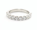 14K Lab Diamond Ladies Band 1.00cts