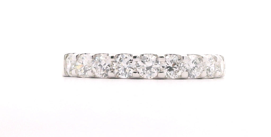 14K Lab Diamond Ladies Band 1.00cts