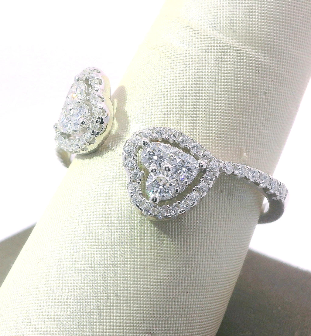 Silver and CZ Ring