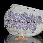 JDWR-2026-3-Flawless "10pt Ghost" Set Grillz White Gold (Perms)