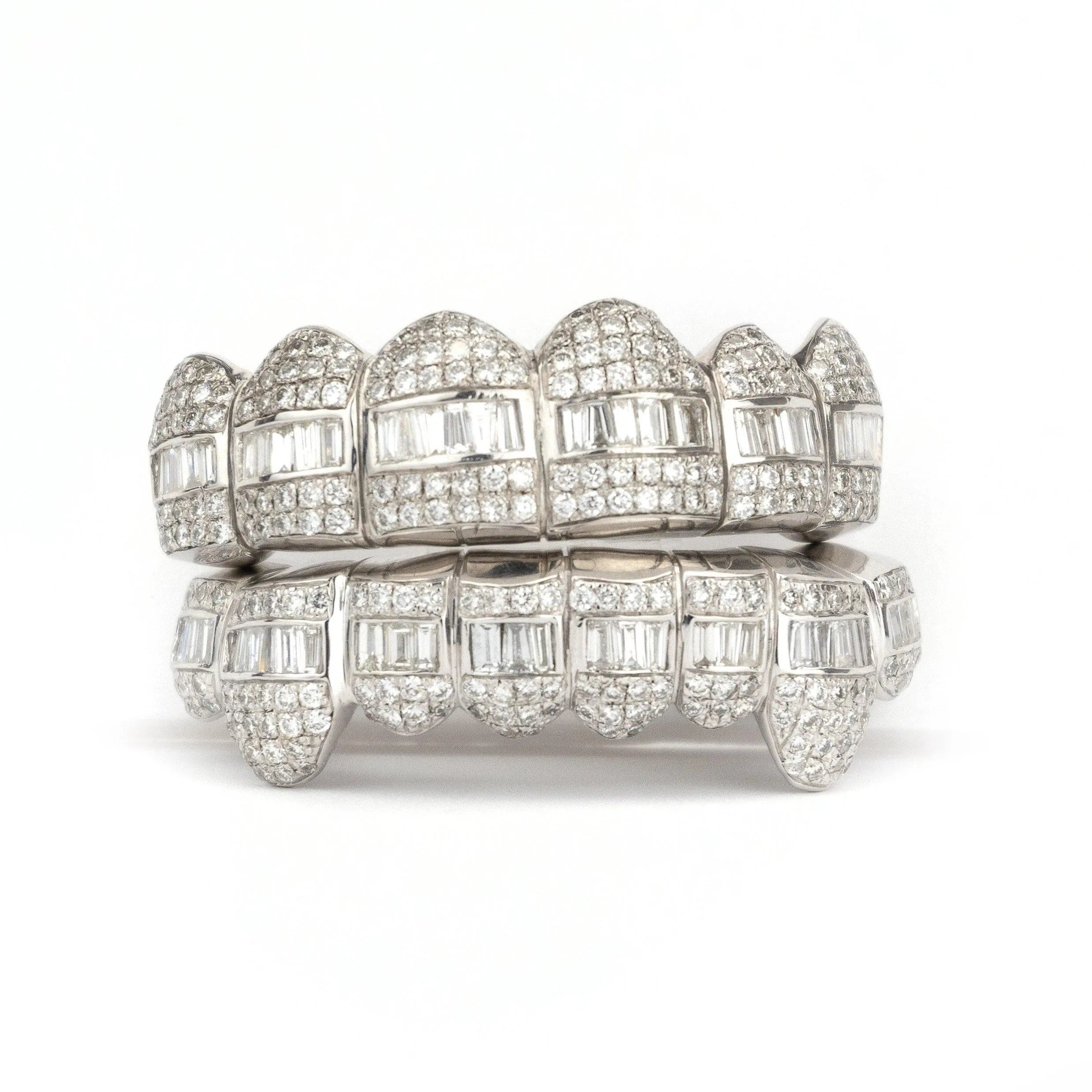 14K VS Hybrid Diamond Grillz - Johnny Dang & Co