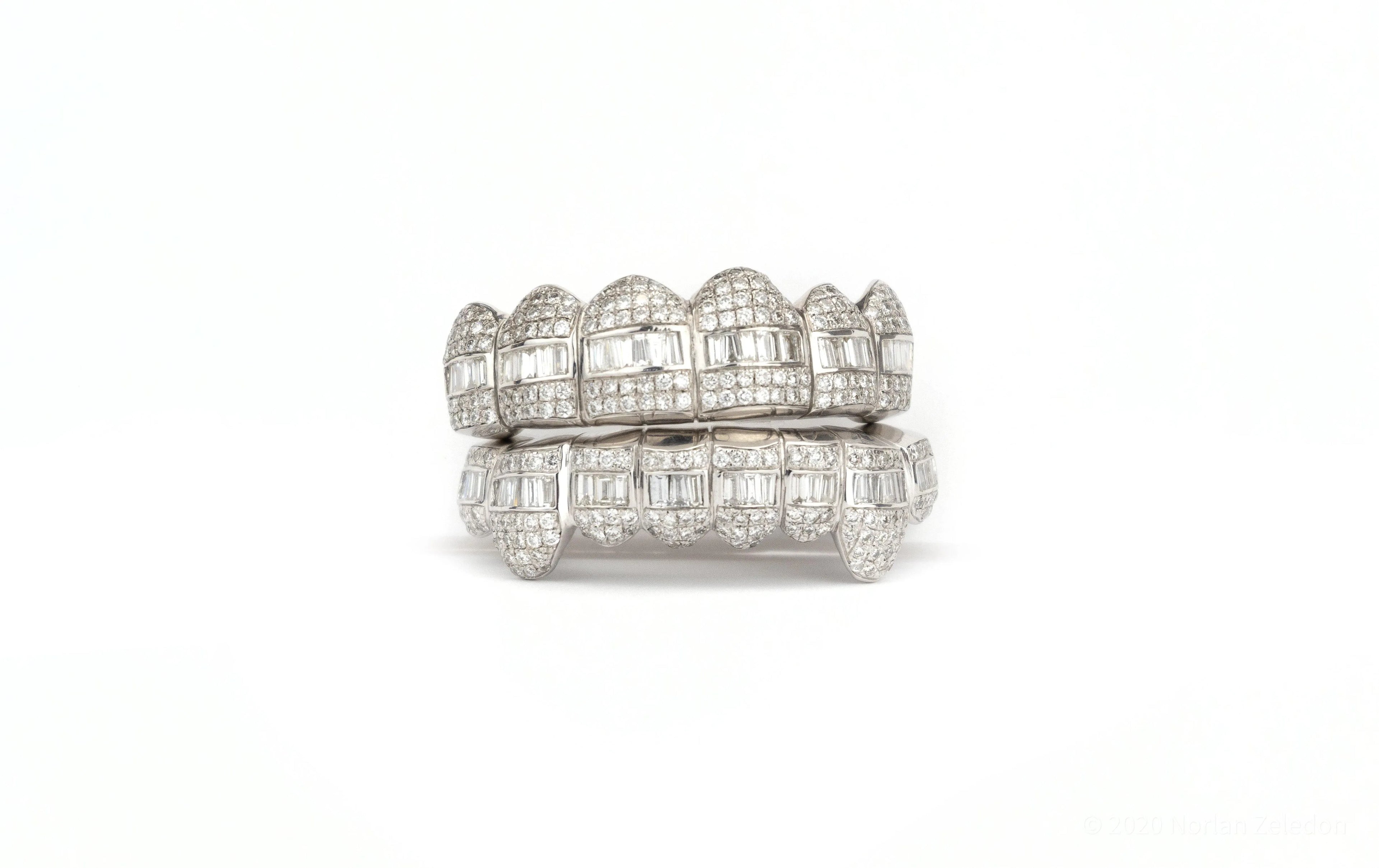 14K VS Hybrid Diamond Grillz - Johnny Dang & Co