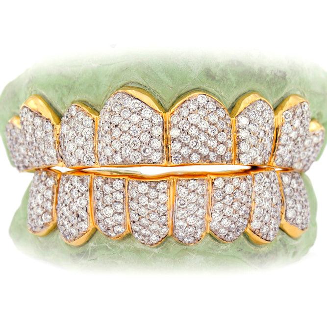 JDTK-S161104 Young Dolph Hand Prong Set Diamond Grill - Johnny Dang & Co