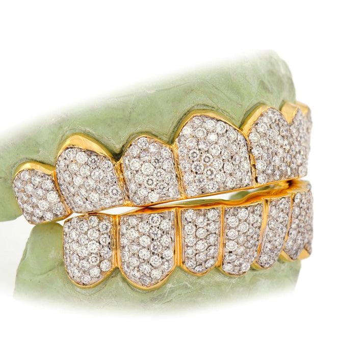 JDTK-S161104 Young Dolph Hand Prong Set Diamond Grill - Johnny Dang & Co