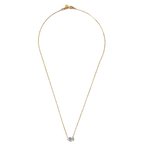 Emerald Cut Diamond Pendant