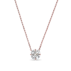 Asscher Diamond Pendant