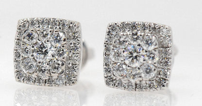 Diamond Stud earrings 1.0 Cttw in 14K Gold - Johnny Dang & Co