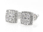 Diamond Stud earrings 1.0 Cttw in 14K Gold - Johnny Dang & Co