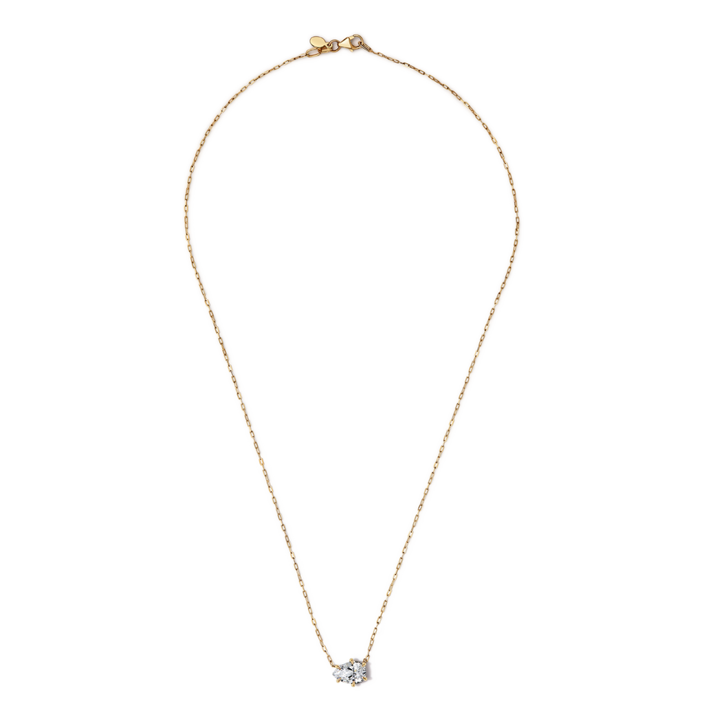 Pear Diamond Pendant
