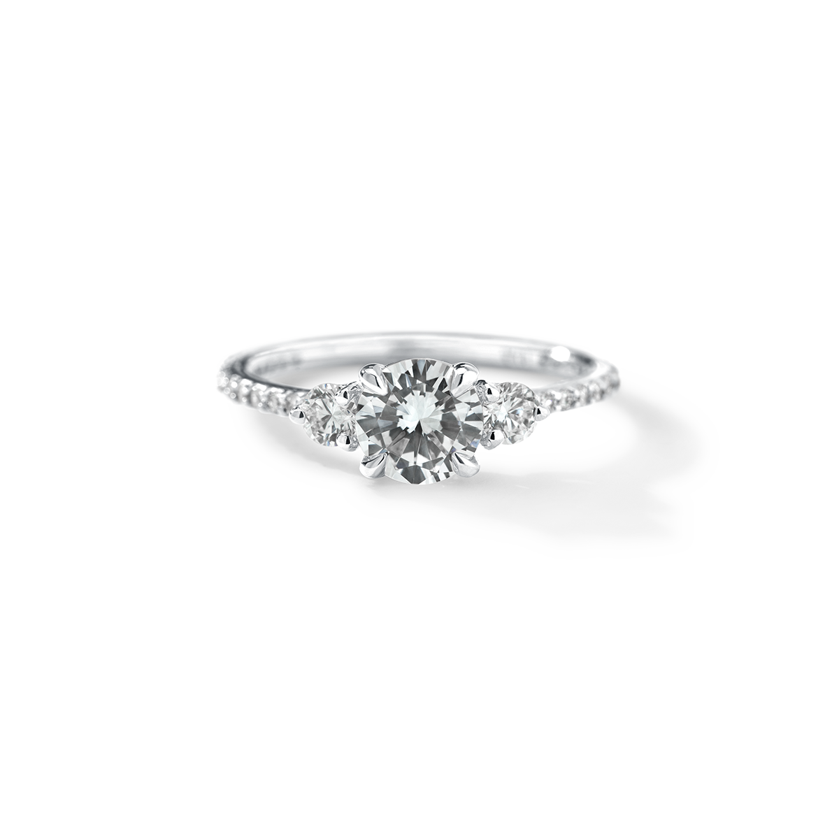 Cultivated Lab 3 Diamond Pave
