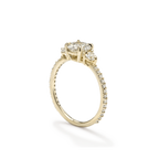 Cultivated Lab 3 Diamond Pave