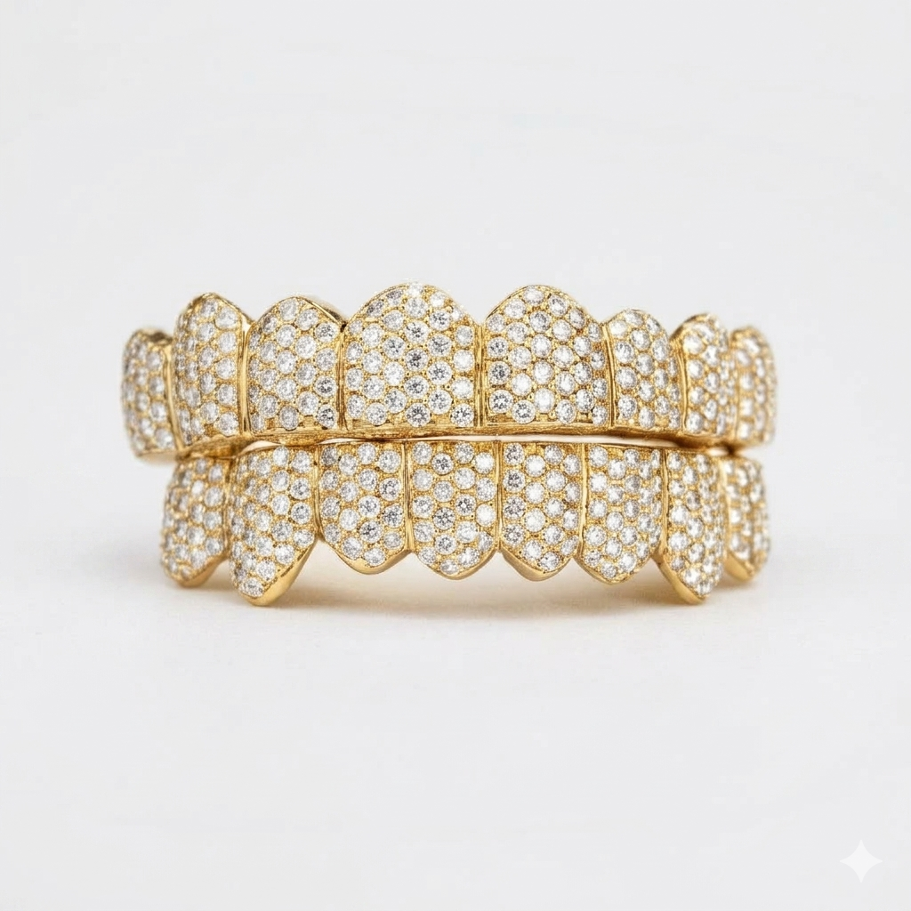 JDWR-056 -  Honeycomb Set Diamond Grillz