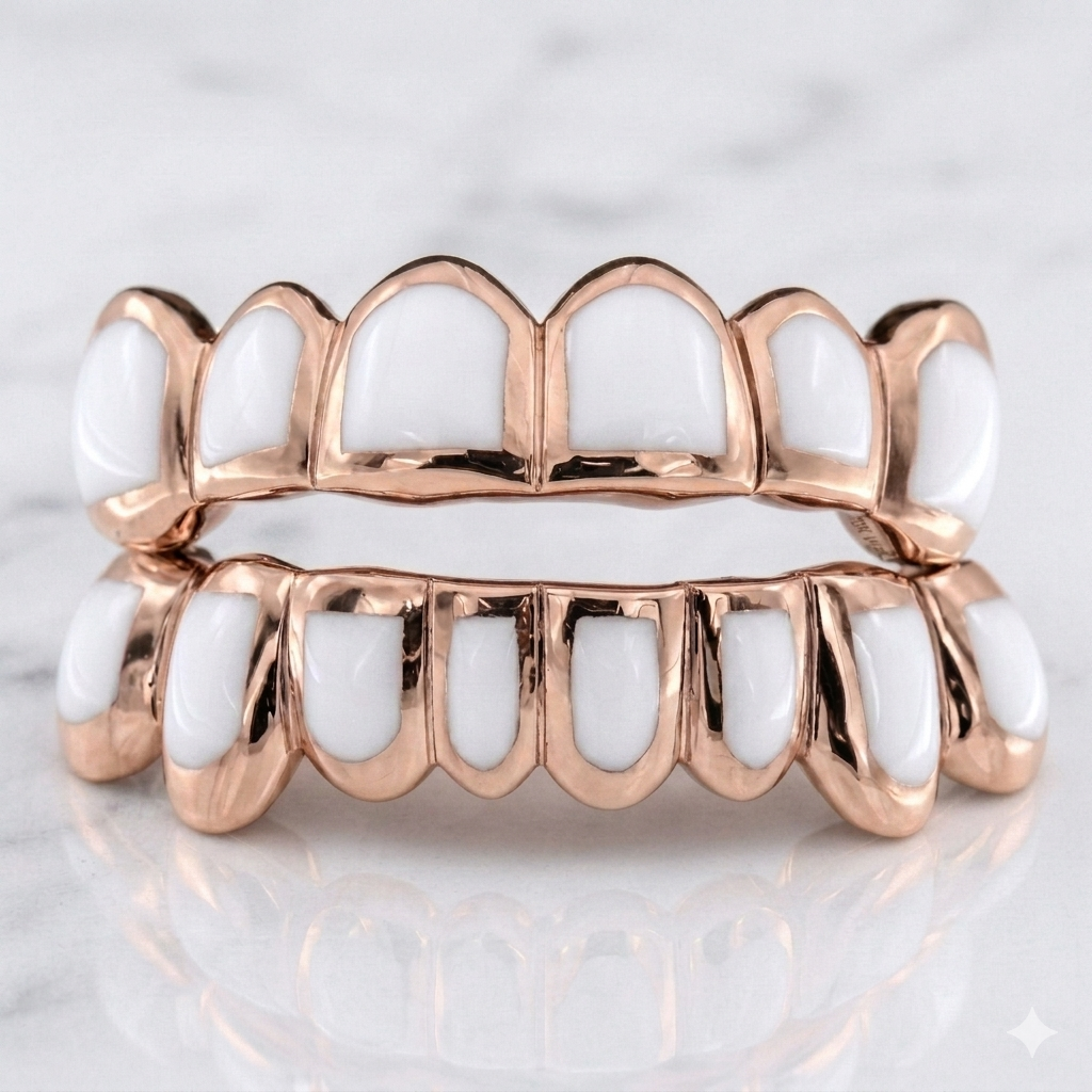 JDWR-116 - 14 Teeth Grill With Light Red Enamel