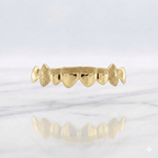 JDWR-3002A- 6 TOP OR BOTTOM SOLID WITH DIAMONDS DUST GRILLZ