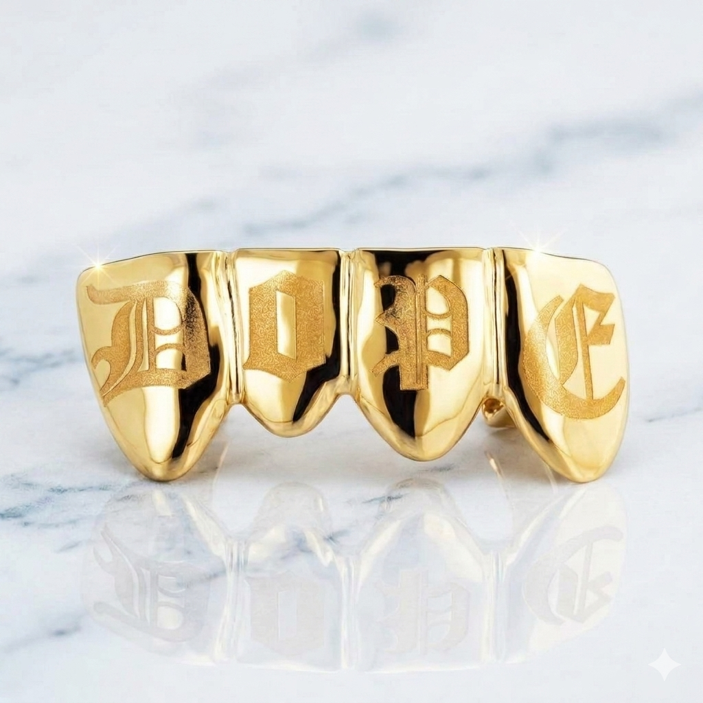 JDWR-ENG0011-4 Engraved Teeth