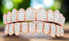 NEW Deluxe Carre Cut Invisible Grillz 10 Teeth - FLAWLESS Diamonds - Johnny Dang & Co