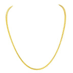 10K Gold 2.8mm Diamond Cut Solid Franco Chain - Johnny Dang & Co