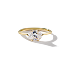 East-West Engagement Ring