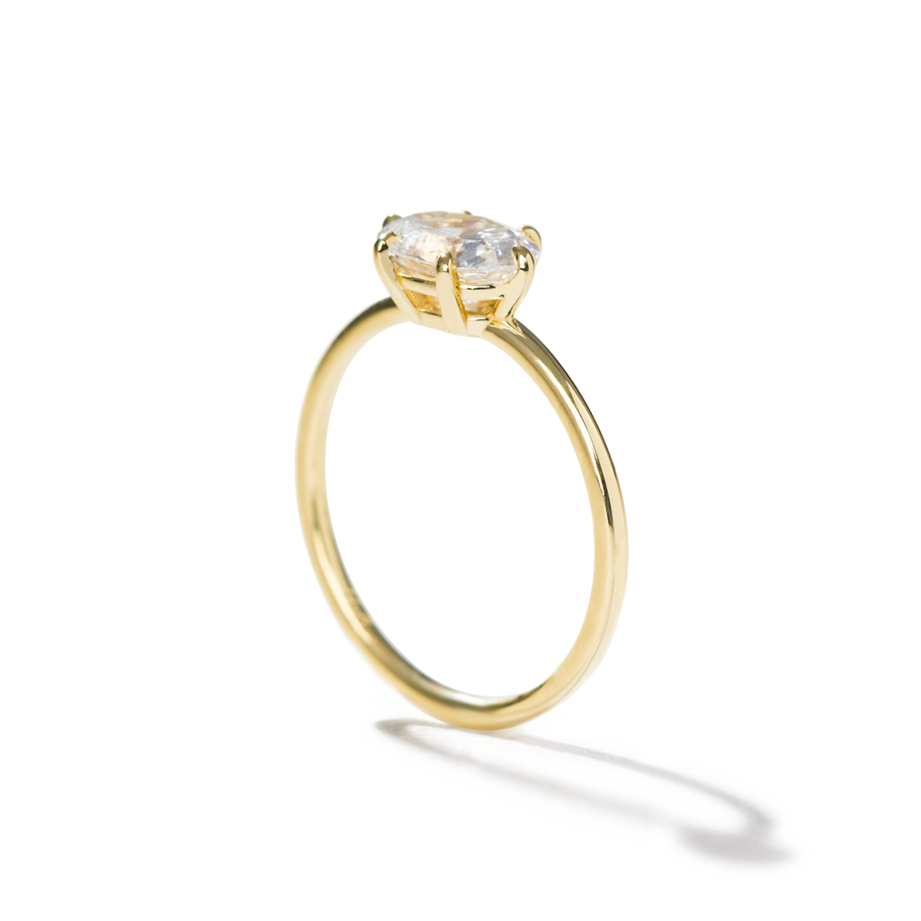 East-West Engagement Ring