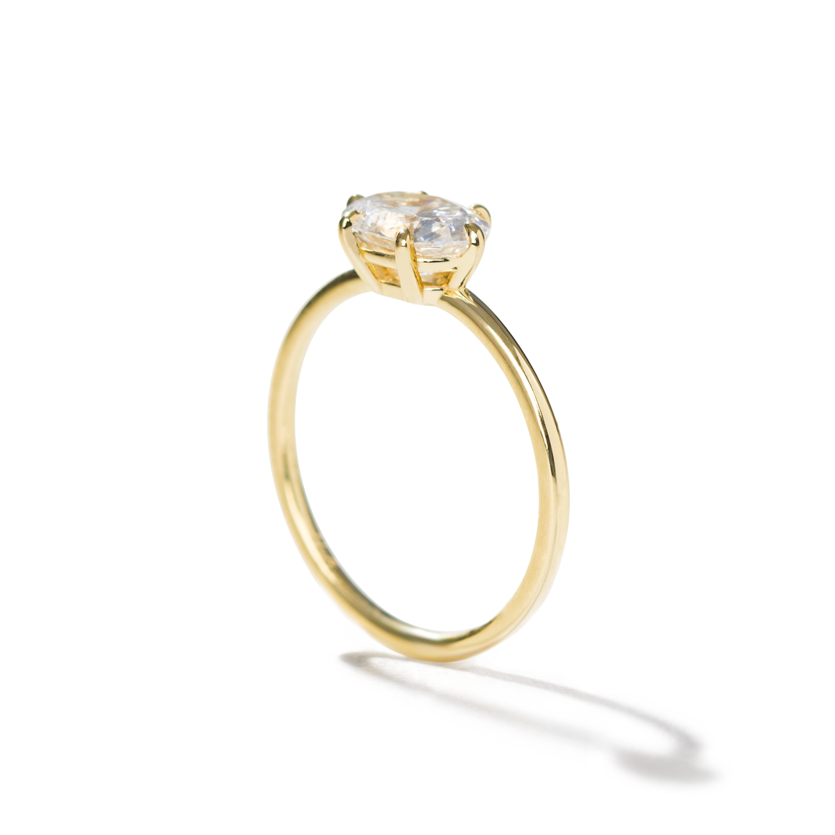 East-West Engagement Ring