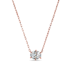 Oval Diamond Pendant