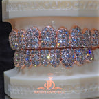 JDWR-2026-2-Flawless "10pt Ghost" Set Grillz Rose Gold (PULL OUT)