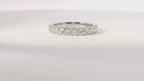 14K Lab Diamond Ladies Band 1.00cts