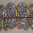 JDWR-2026-6-Flawless "10pt Ghost" Set Grillz Yellow Gold (Pullout)