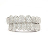 10K SI Honeycomb Diamond Grillz - Johnny Dang & Co