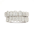 JDTK-G-Yella Beezy's Honeycomb Prong Set Diamond Grill - Johnny Dang & Co