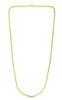 10K Yellow Gold 4.0mm Hollow Diamond Cut Rope Chain 18", 20", 22", 24" 10c233 - Johnny Dang & Co