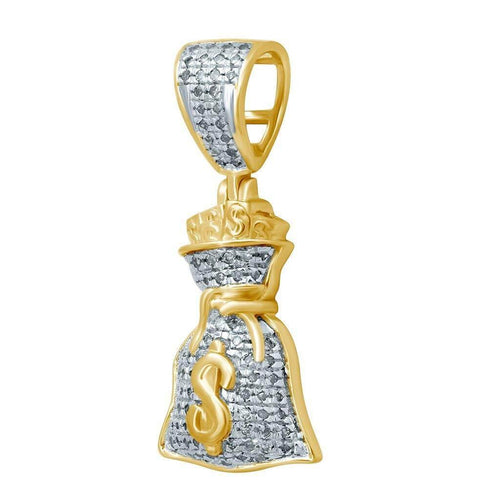 10K 0.18-0.21CT D-MONEY BAGS - Johnny Dang & Co