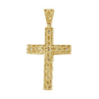 10K 1.96-2.03CT D-PENDANT MENS RDS 8F - Johnny Dang & Co