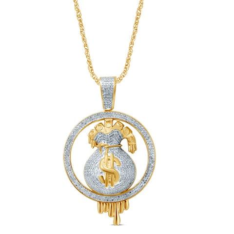 10K 1.32-1.38CT D-MONEY BAGS - Johnny Dang & Co