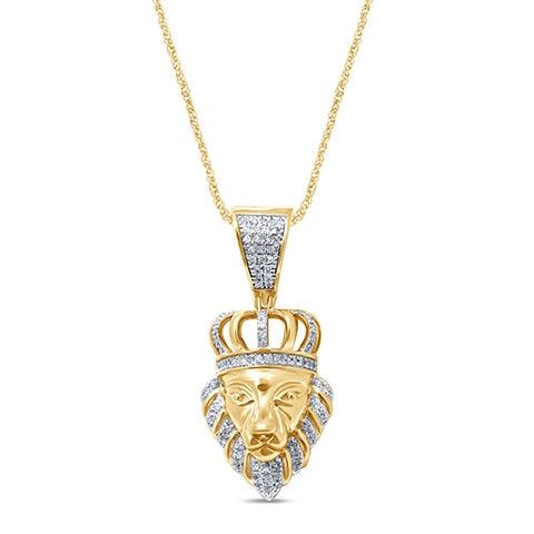 10K 0.19-0.23CT D-LION HEAD - Johnny Dang & Co