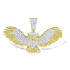 10K 1.00-1.03CT DIAMOND FLYING OWL CHARM - Johnny Dang & Co
