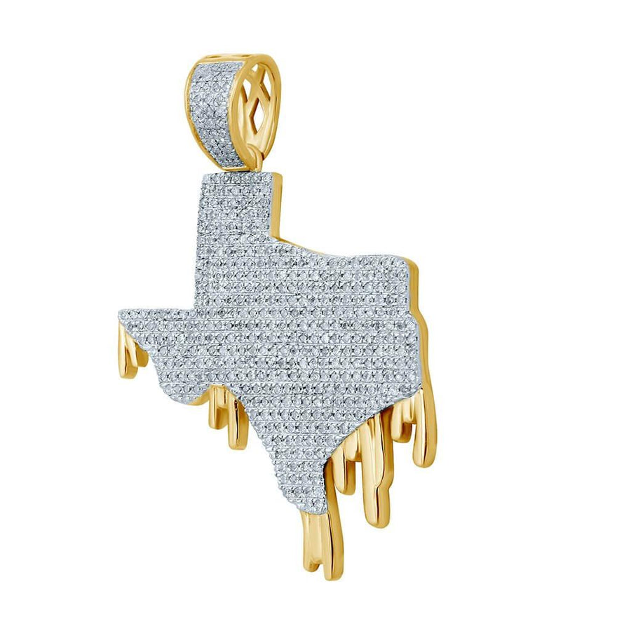 10K 0.89- 0.94CT D-ASSORTED CHARM 