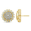 10K 1.48- 1.52CT D-DARK EARRING - Johnny Dang & Co
