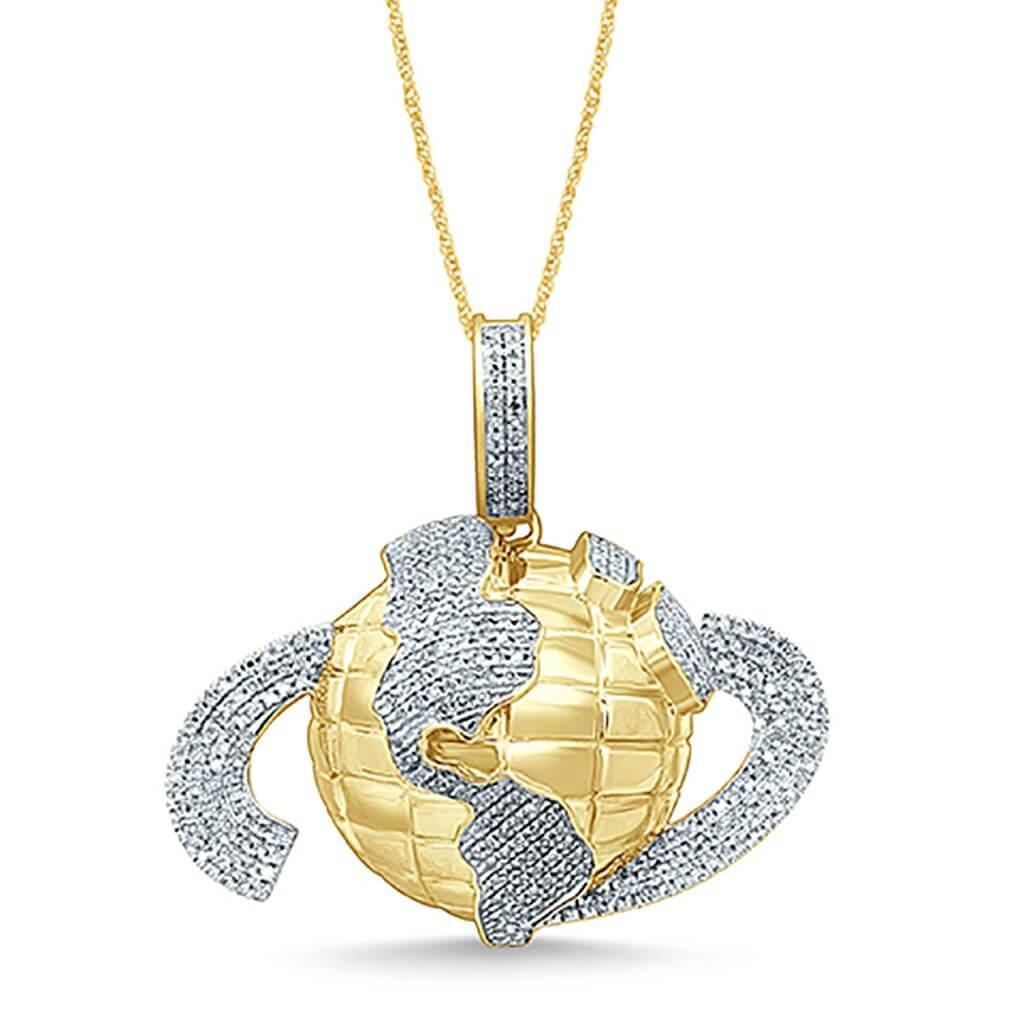 10K 0.73-0.79CT D-WORLD GLOBE - Johnny Dang & Co