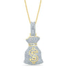 10K 2.75-2.77CT D-MONEY BAG - Johnny Dang & Co