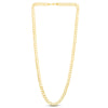 10K Yellow Gold 3.5mm Hollow Curb Link Chain 18", 20", 22", 24" - Johnny Dang & Co